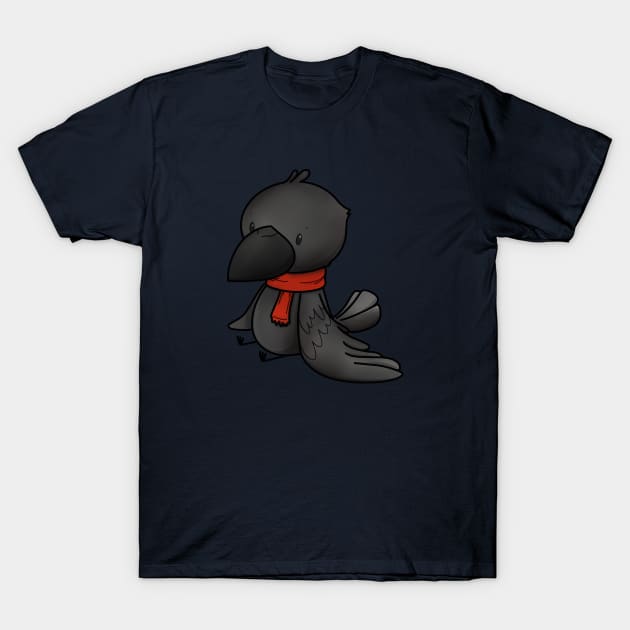 Little Crow T-Shirt by candice-allen-art